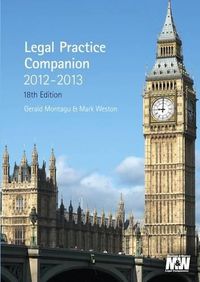 Cover image for Legal Practice Companion 2012/13