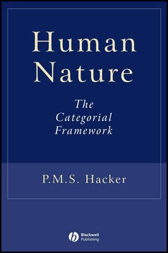 Cover image for Human Nature: The Categorial Framework