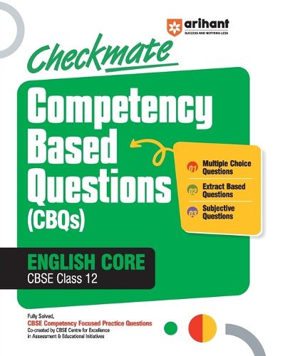 Cover image for Checkmate Competency Based Questions (Cbqs) English Core Cbse Class 12
