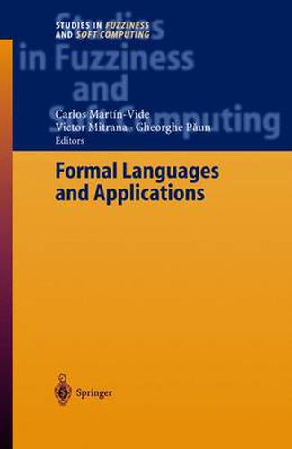 Cover image for Formal Languages and Applications