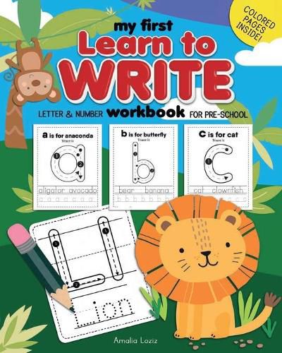 Cover image for My First Learn to Write Workbook