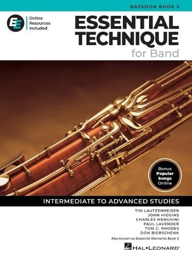 Cover image for Essential Elements for Band - Bassoon Book 3 with Eei