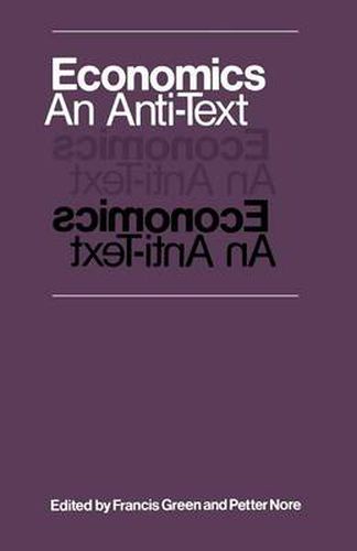 Cover image for Economics: An Anti-Text