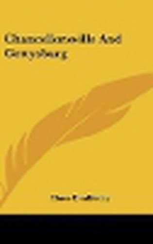 Cover image for Chancellorsville and Gettysburg