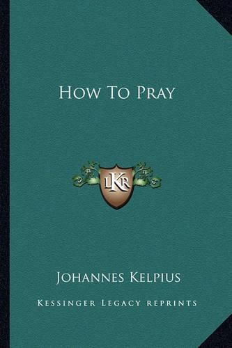 Cover image for How to Pray