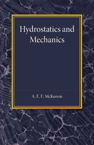 Cover image for Hydrostatics and Mechanics