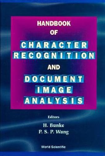 Cover image for Handbook Of Character Recognition And Document Image Analysis