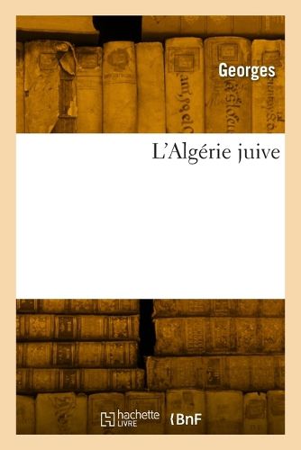 Cover image for L'Algerie Juive
