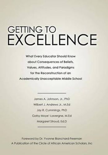 Cover image for Getting to Excellence