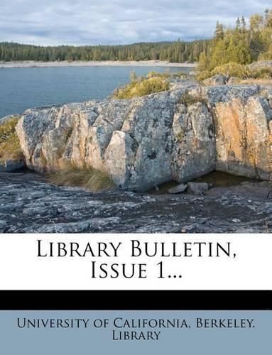 Cover image for Library Bulletin, Issue 1...