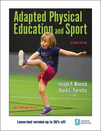 Cover image for Adapted Physical Education and Sport