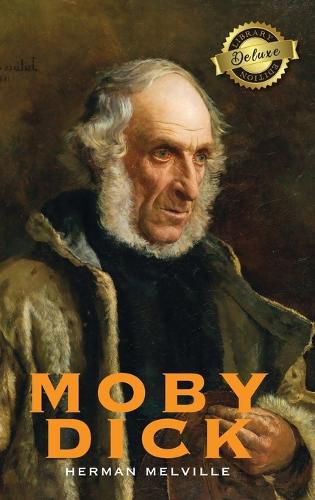 Cover image for Moby Dick (Deluxe Library Edition)