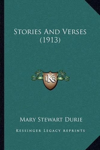 Cover image for Stories and Verses (1913)