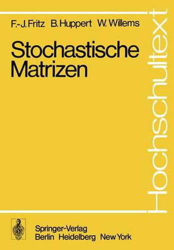 Cover image for Stochastische Matrizen