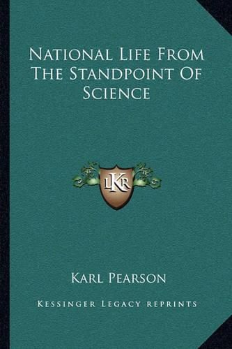 National Life from the Standpoint of Science