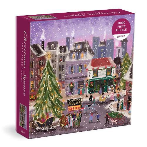 Cover image for Joy Laforme Christmas Square 1000 Piece Puzzle in Square Box