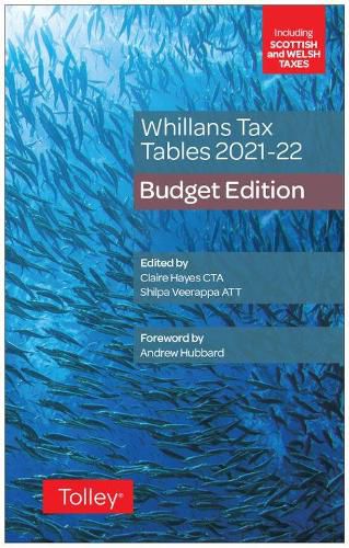 Cover image for Whillans's Tax Tables 2021-22 (Budget edition)