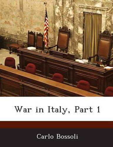 Cover image for War in Italy, Part 1