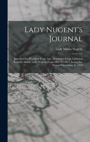 Cover image for Lady Nugent's Journal