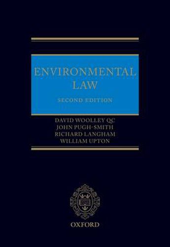 Cover image for Environmental Law