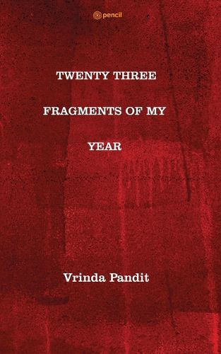 Cover image for Twenty Three Fragments of My Year