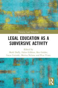 Cover image for Critical Legal Education as a Subversive Activity