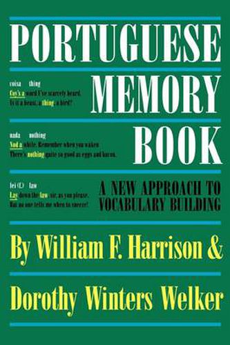 Cover image for Portuguese Memory Book: A New Approach to Vocabulary Building