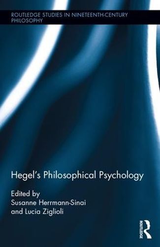 Cover image for Hegel's Philosophical Psychology