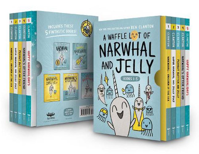 A Waffle Lot of Narwhal and Jelly (Hardcover Books 1-5)
