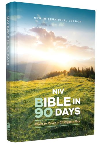 Cover image for NIV, Bible in 90 Days, Hardcover