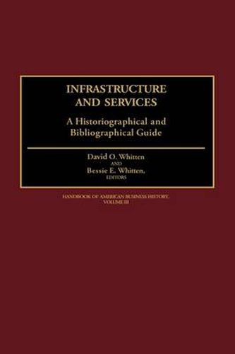 Cover image for Infrastructure and Services: A Historiographical and Bibliographical Guide