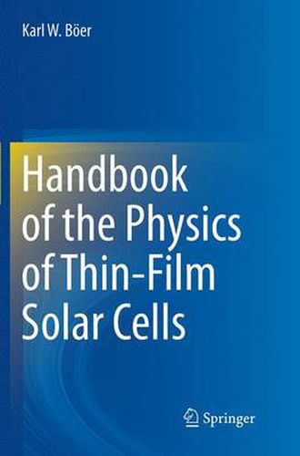 Cover image for Handbook of the Physics of Thin-Film Solar Cells