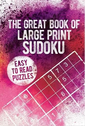 Cover image for The Great Book of Large Print Sudoku