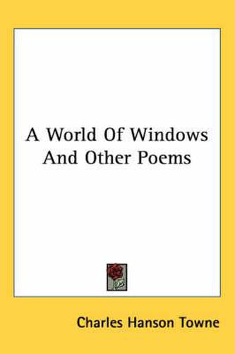 A World of Windows and Other Poems