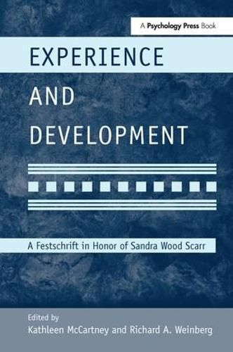 Cover image for Experience and Development: A Festschrift in Honor of Sandra Wood Scarr