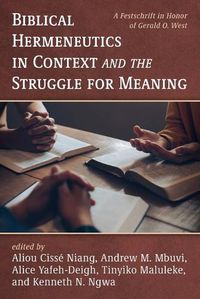 Cover image for Biblical Hermeneutics in Context and the Struggle for Meaning