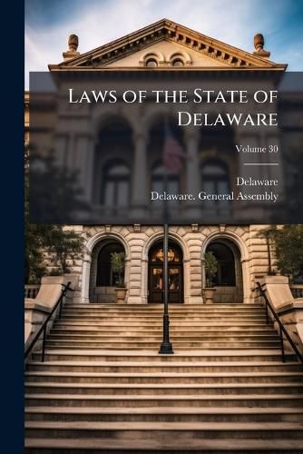 Cover image for Laws of the State of Delaware