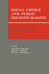 Cover image for Essays in Honor of Kenneth J. Arrow: Volume 1, Social Choice and Public Decision Making