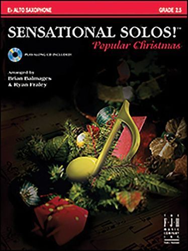 Cover image for Sensational Solos! Popular Christmas, E-Flat Alto Saxophone