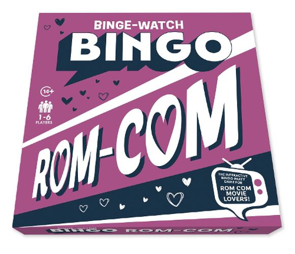 Cover image for Binge-Watch Bingo: Rom-Coms