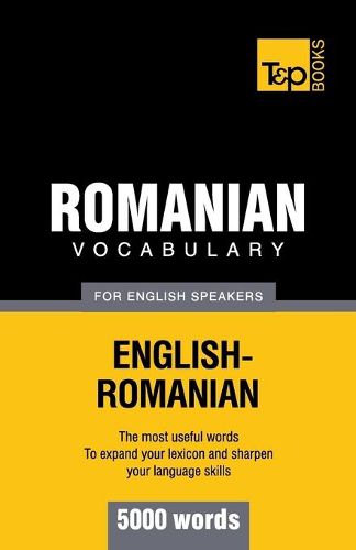 Cover image for Romanian vocabulary for English speakers - 5000 words