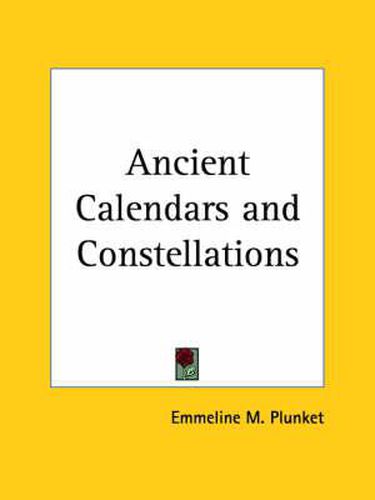 Cover image for Ancient Calendars