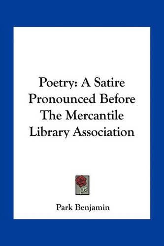 Cover image for Poetry