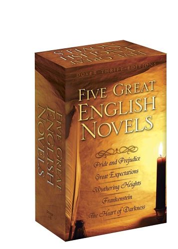 Cover image for Five Great English Novels Boxed Set