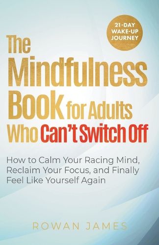 Cover image for The Mindfulness Book for Adults Who Can't Switch Off