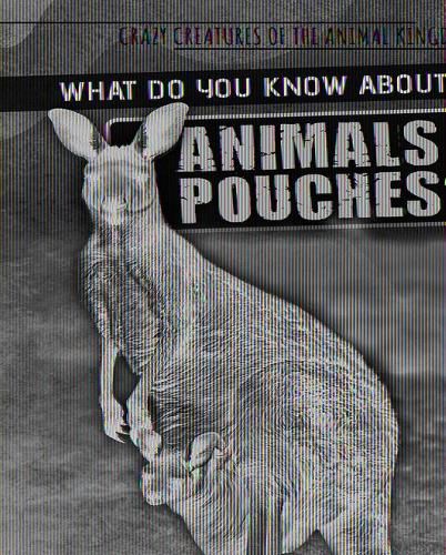 Cover image for What Do You Know about Animals with Pouches?