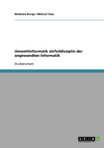 Cover image for Umweltinformatik Alsteildisziplin Der Angewandten Informatik