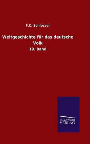 Cover image for Weltgeschichte fur das deutsche Volk