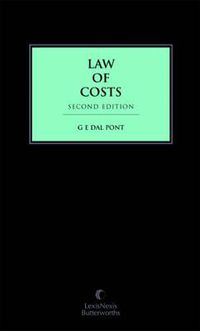 Cover image for Law of Costs, 3rd Edition (cased edition)