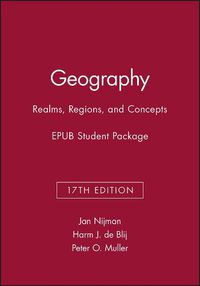 Cover image for Geography: Realms, Regions, and Concepts, 17e Epub Student Package